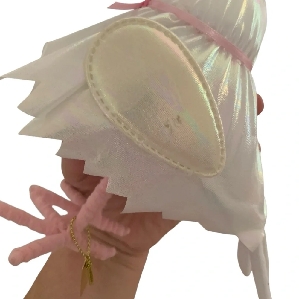 Target Iridescent Bird Decor with Pink Details